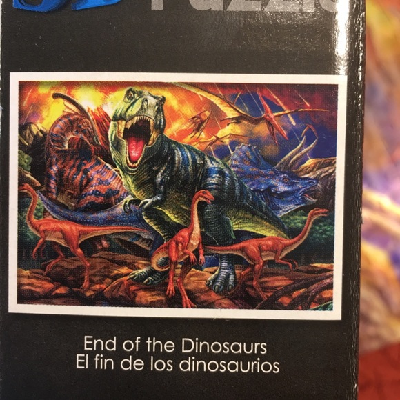 3D lenticular Dinosaur puzzle - Picture 5 of 5